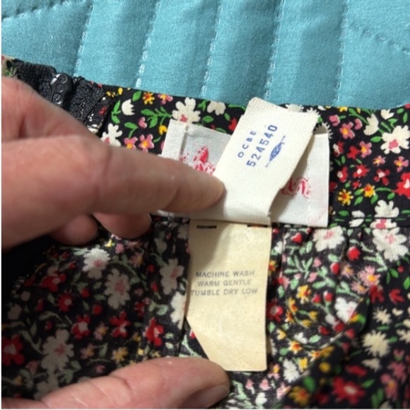 Misty Lane Vintage 90s A-line Midi Cottage Ruffle Skirt Sz: 11 Vintage size: 11 - Picture 8 of 8